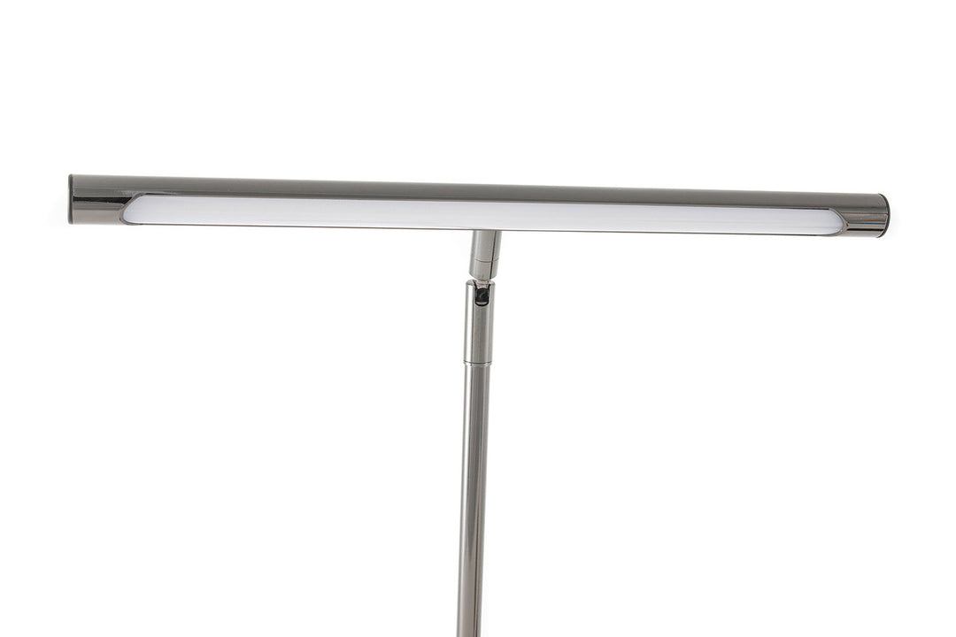 GEWA Klavierlampe PL-78 - Black Chrom, glänzend