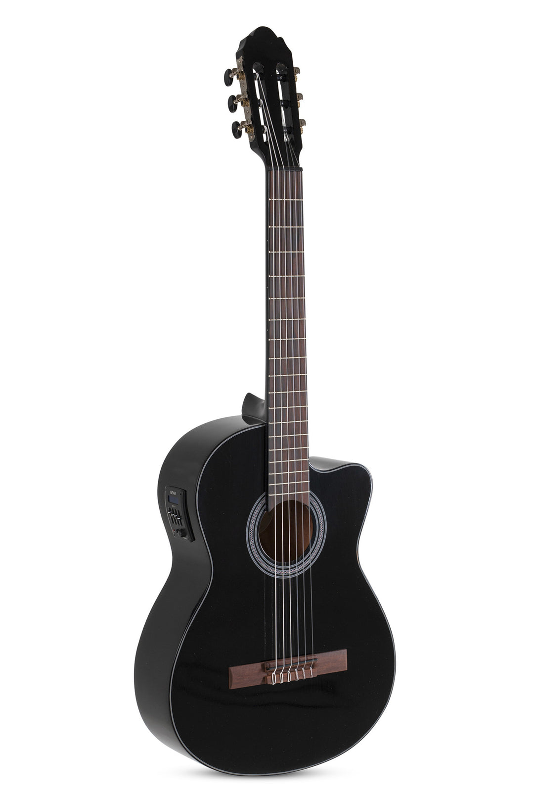 GEWA E-Akustik klassische Gitarren Student Black - E-Akustik black