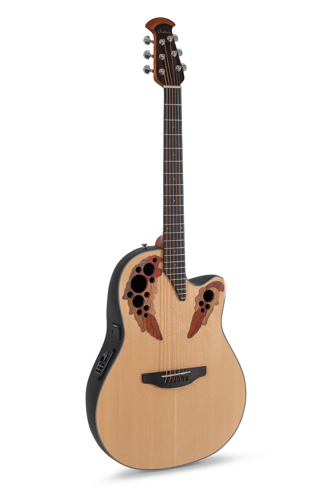 Ovation E-Akustik-Gitarren Celebrity Elite Mid Cutaway - Natural (CE44-4-G)
