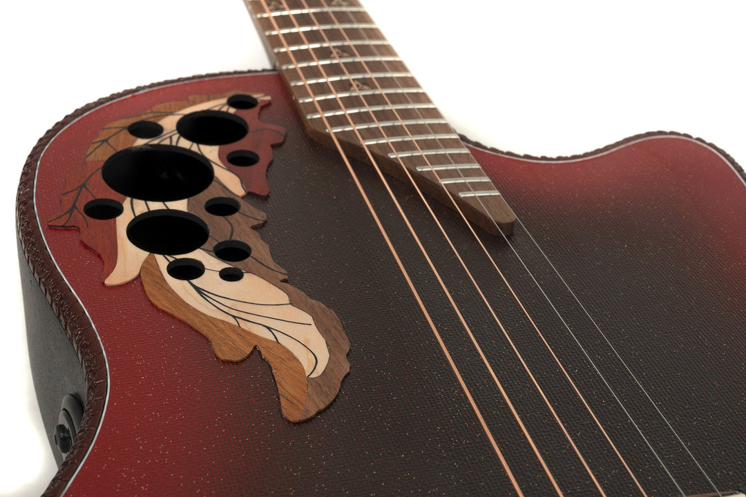 Adamas E-Akustik Gitarren 2087GT Deep Contour Cutaway - Reverse Red Burst (2087GT-2-G)