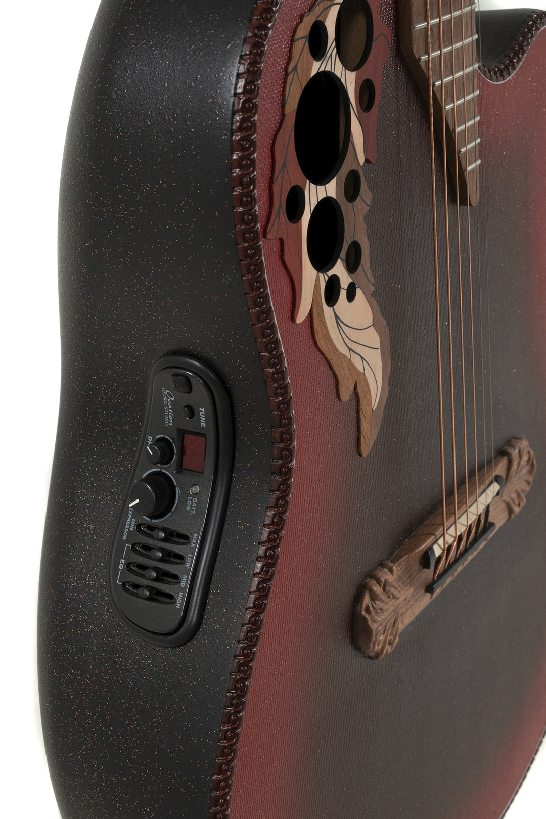 Adamas E-Akustik Gitarren 2087GT Deep Contour Cutaway - Reverse Red Burst (2087GT-2-G)