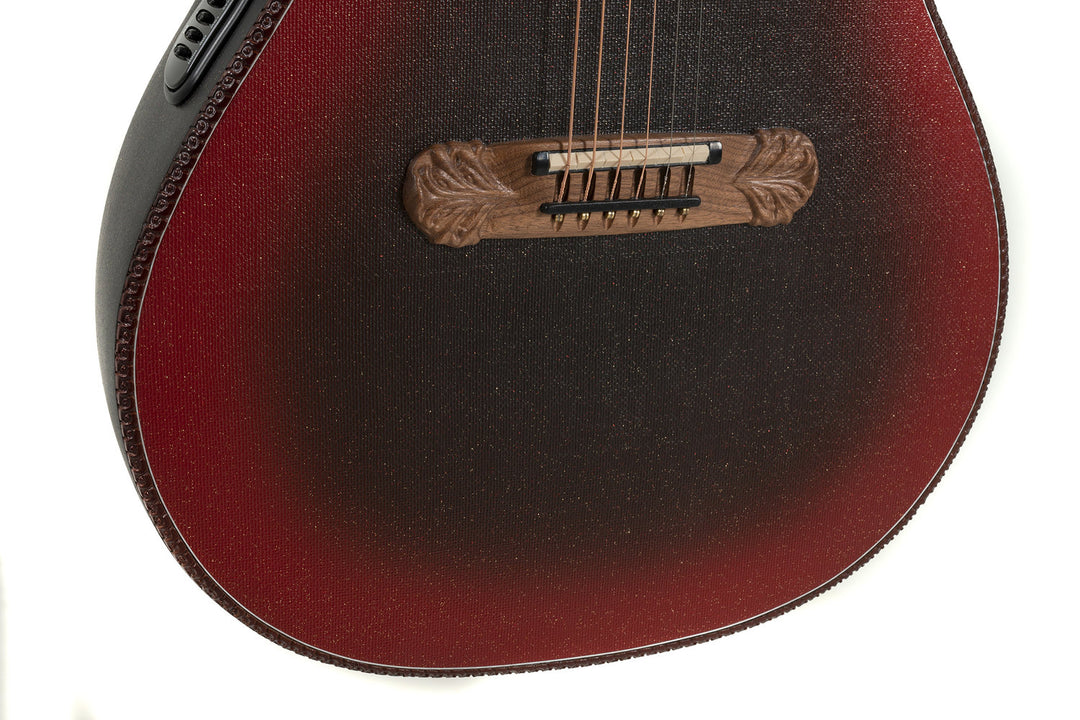Adamas E-Akustik Gitarren 2087GT Deep Contour Cutaway - Reverse Red Burst (2087GT-2-G)