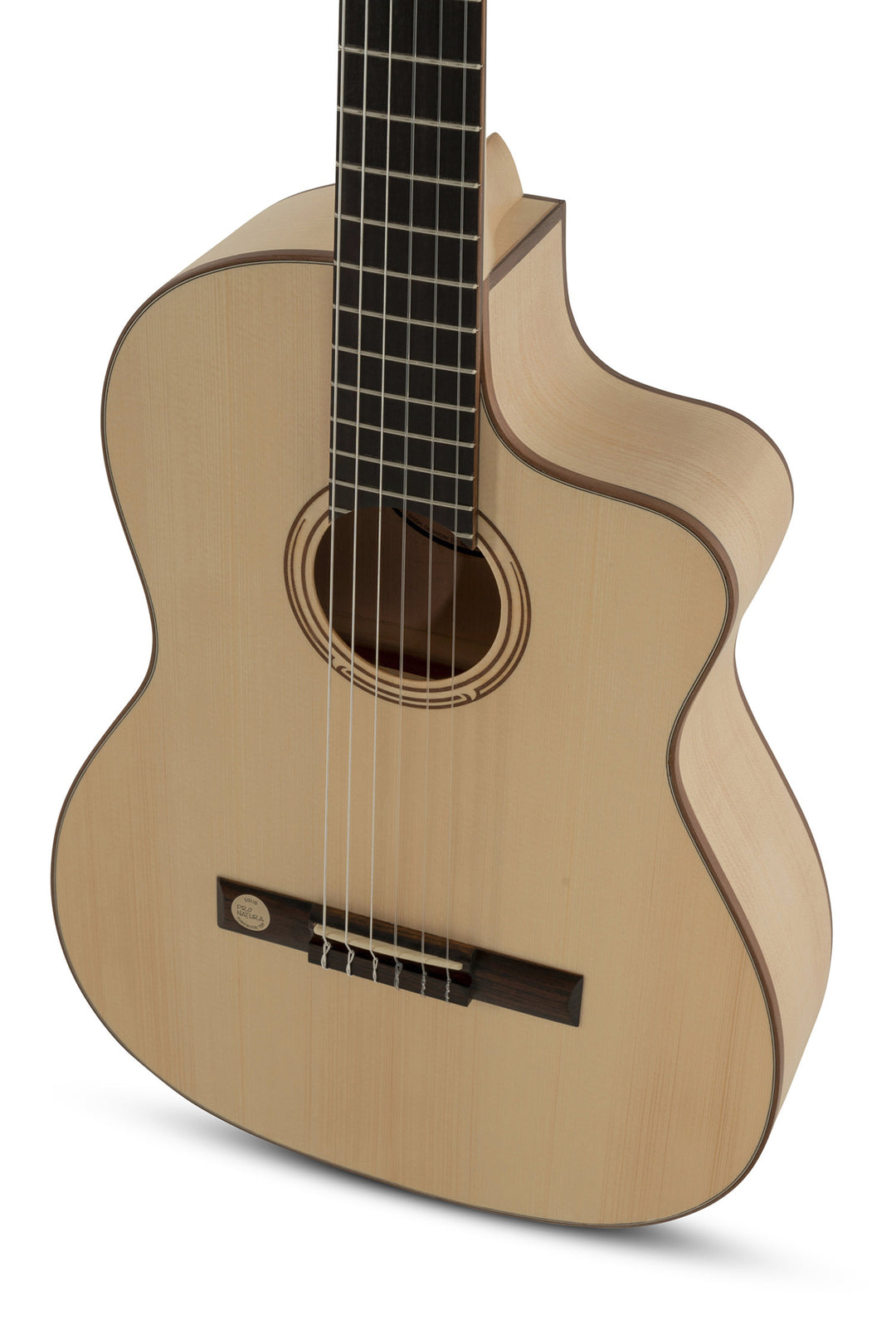GEWA E-Akustik Konzertgitarre Pro Natura Silver Samba - E-Akustik (Cutaway)