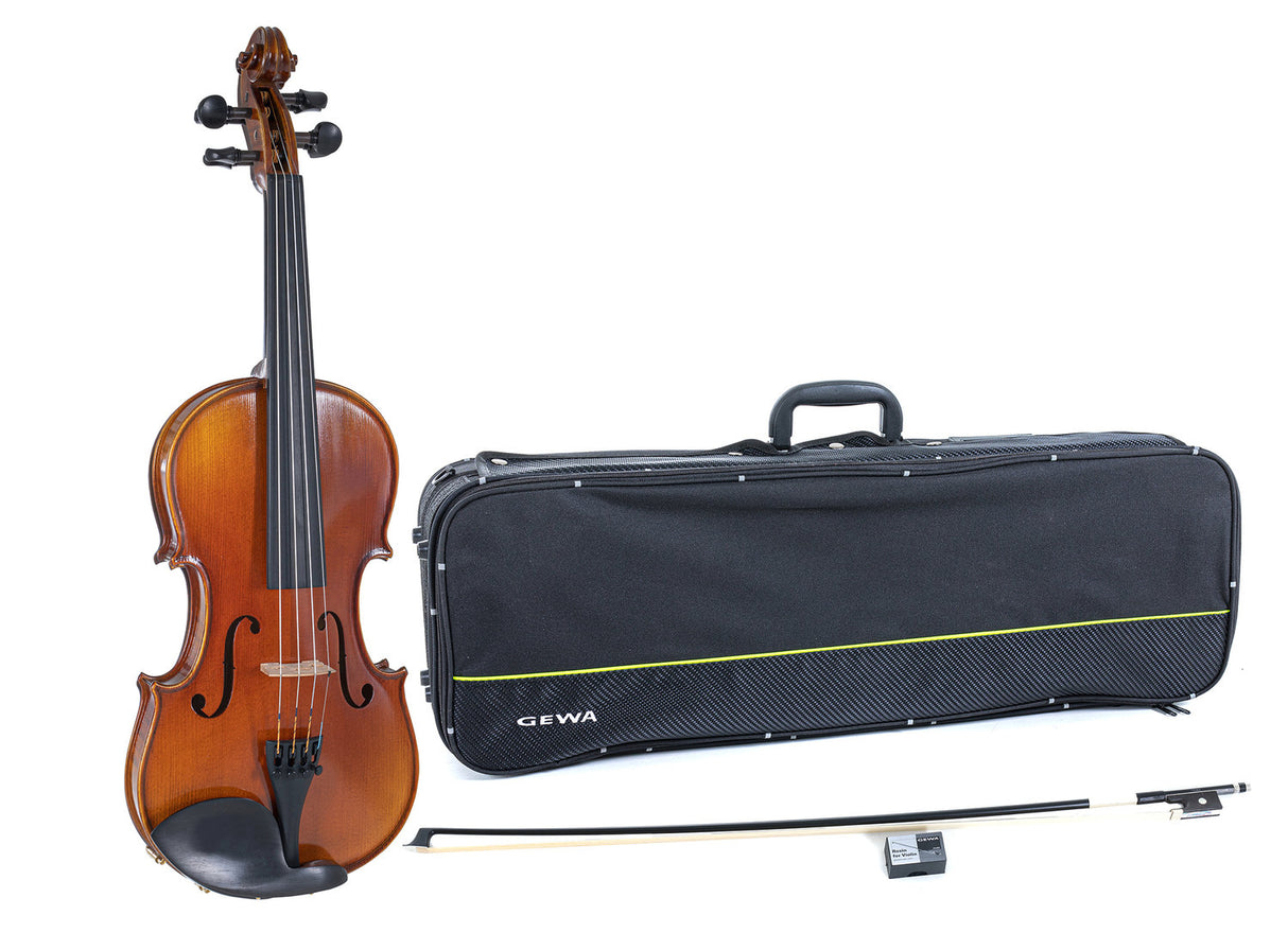 GEWA Violin Maestro 1 - 3/4 (Ready to play incl. violin case, carbon bow and Larsen Aurora strings, transport-secured)