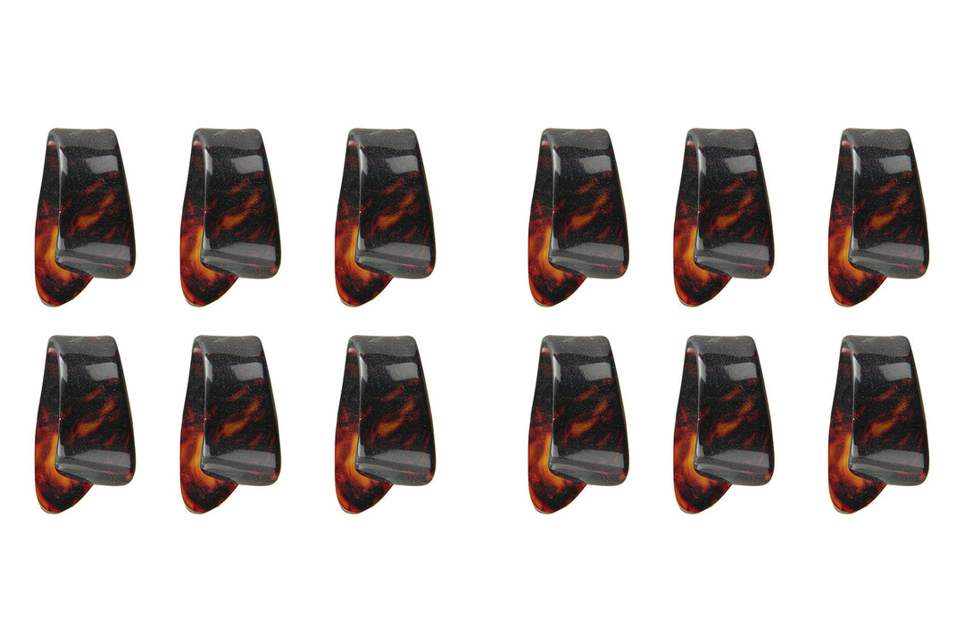 GEWA Fingerring F&S - Zelluloid, medium