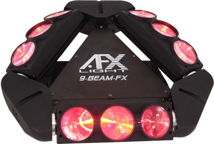 AFX 9 BeamFX Lichtausgabe