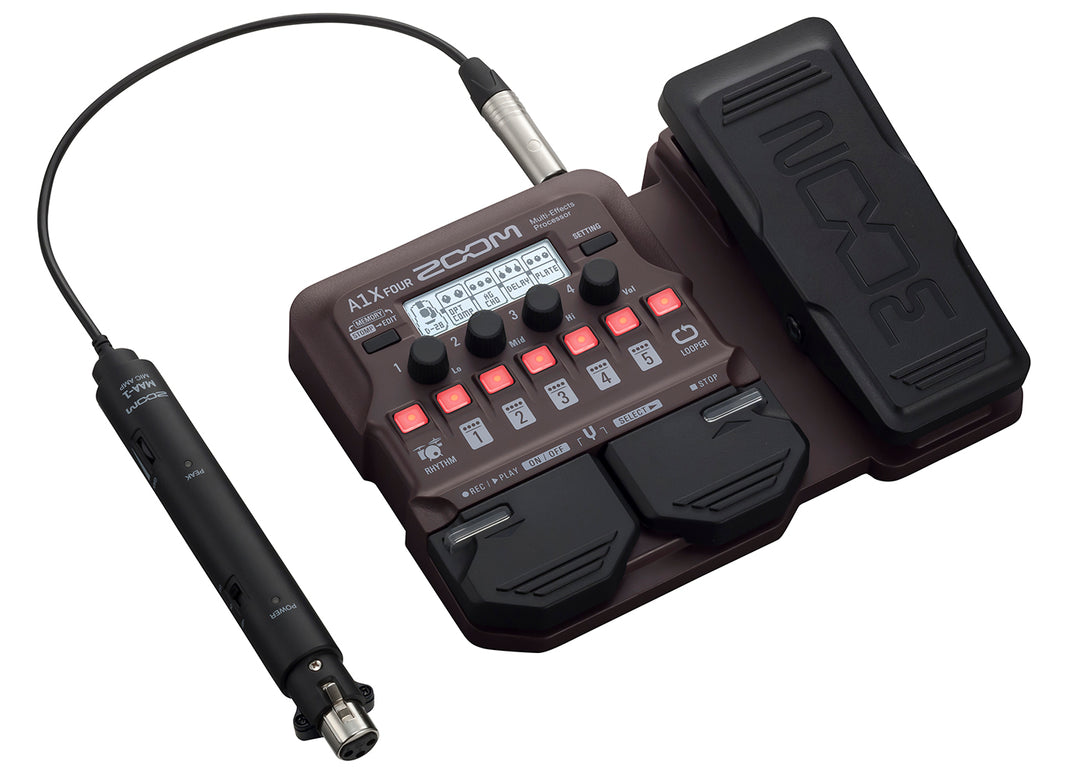 Zoom A1X Four Akustisches Effektpedal
