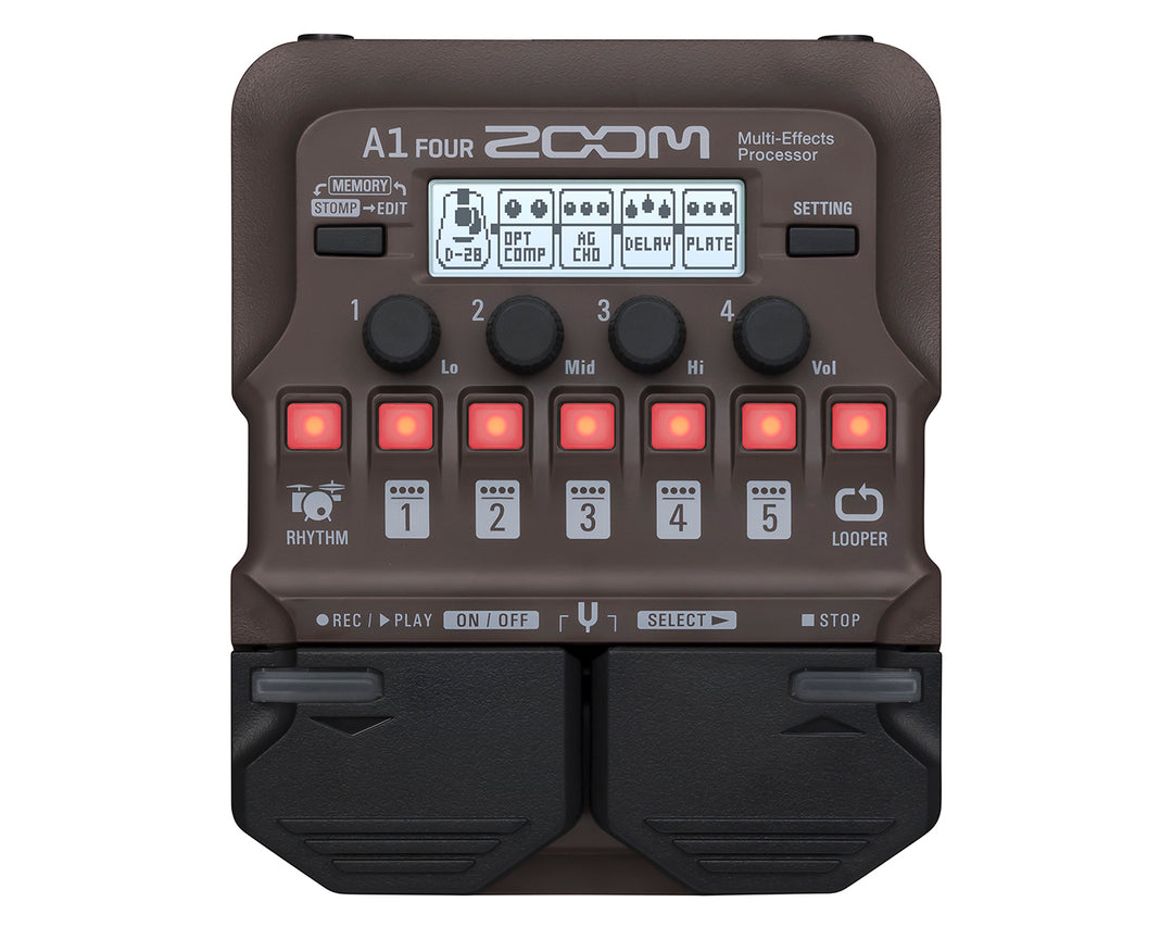 Zoom A1 Four Akustisches Effektpedal