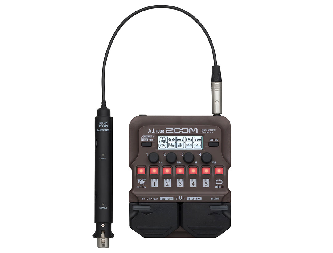 Zoom A1 Four Akustisches Effektpedal