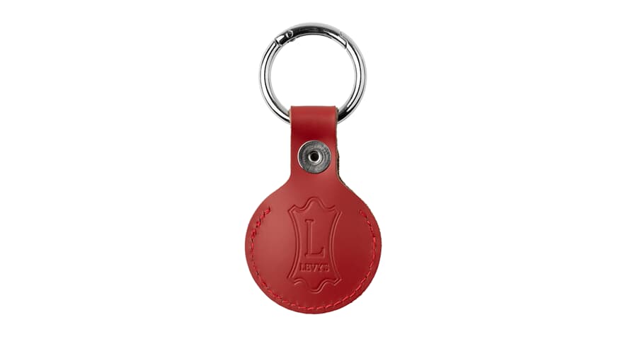 Levys A66AIR AirTag-Schlüsselanhänger, rot