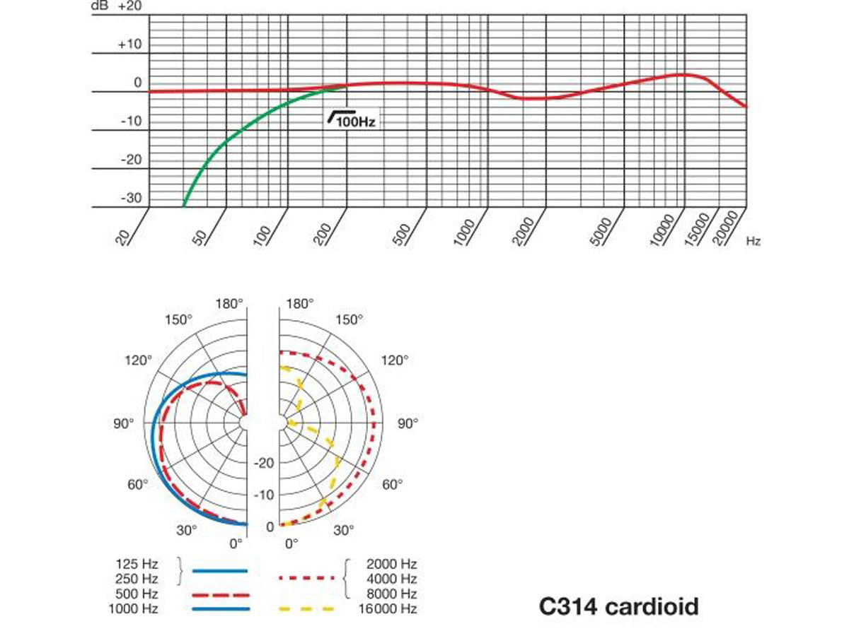 AKG C314 Studio Mikrofone