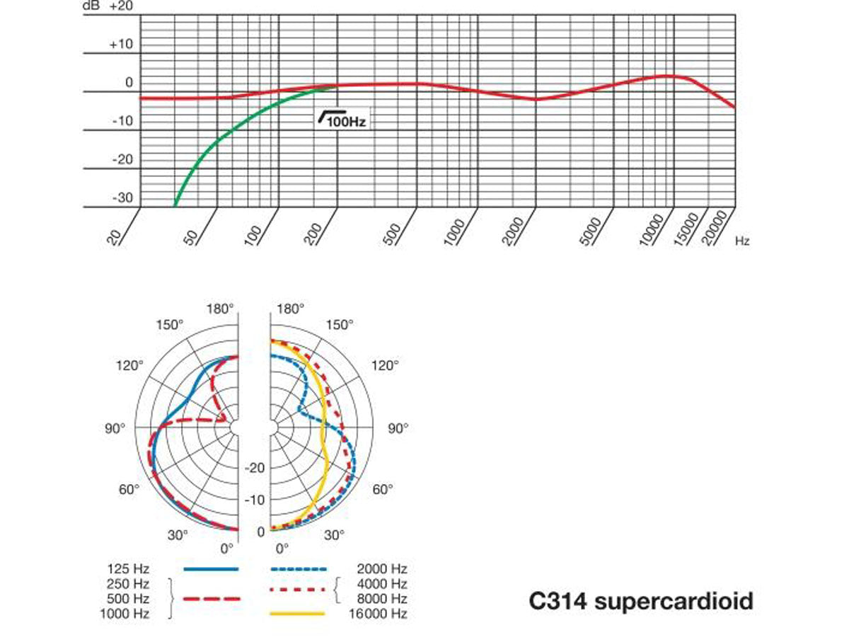 AKG C314 Studio Mikrofone