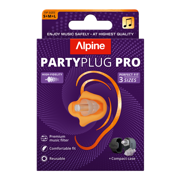 Alpine Partyplug Pro Ohrstöpsel (Clear)