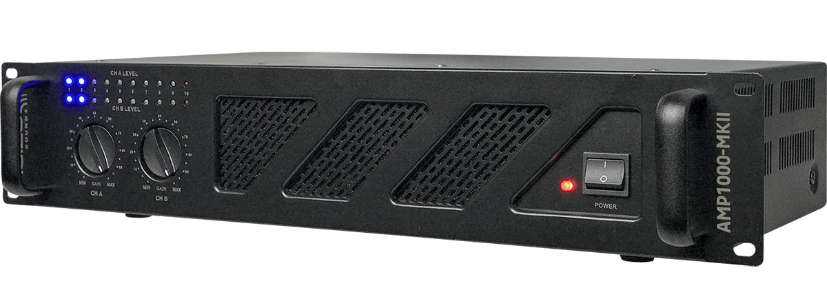 Ibiza AMP1000-MKII Leistungsverstärker (2x800W)