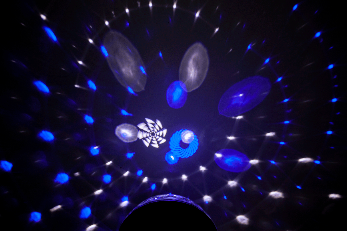 Ibiza Astro Gobo Effekt m. DMX