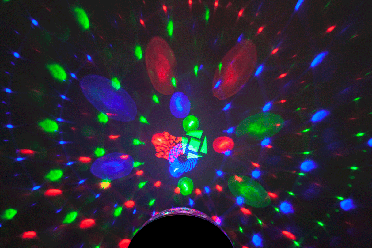 Ibiza Astro Gobo Effekt m. DMX