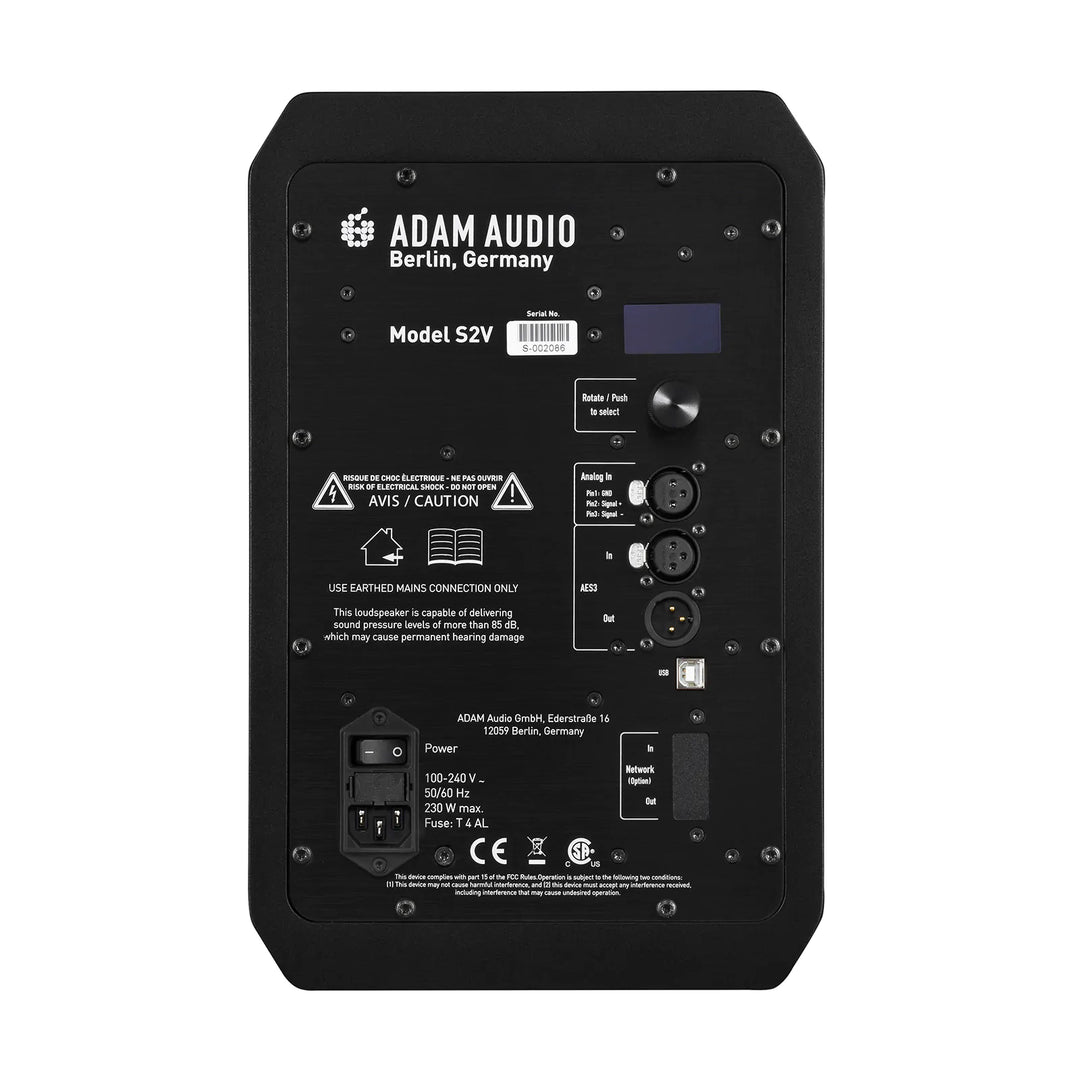 Adam S2V Nearfield - Studio Monitor (inkl. gratis U-Bügel)