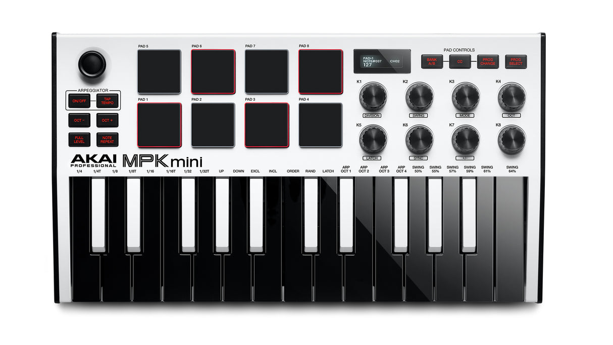 Akai MPK Mini Mk3 (White)