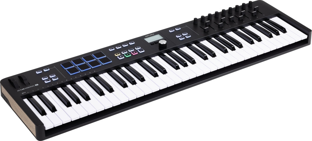 Arturia KeyLab Essential MK3-61 MIDI-Keyboard (Schwarz)