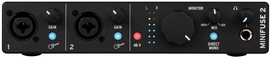 Arturia Minifuse 2 Audiointerface (Sort)