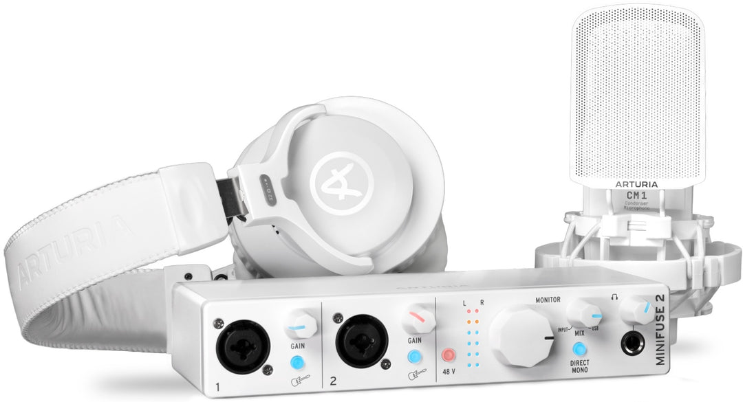 Arturia Minifuse Recording Pack (Hvid)