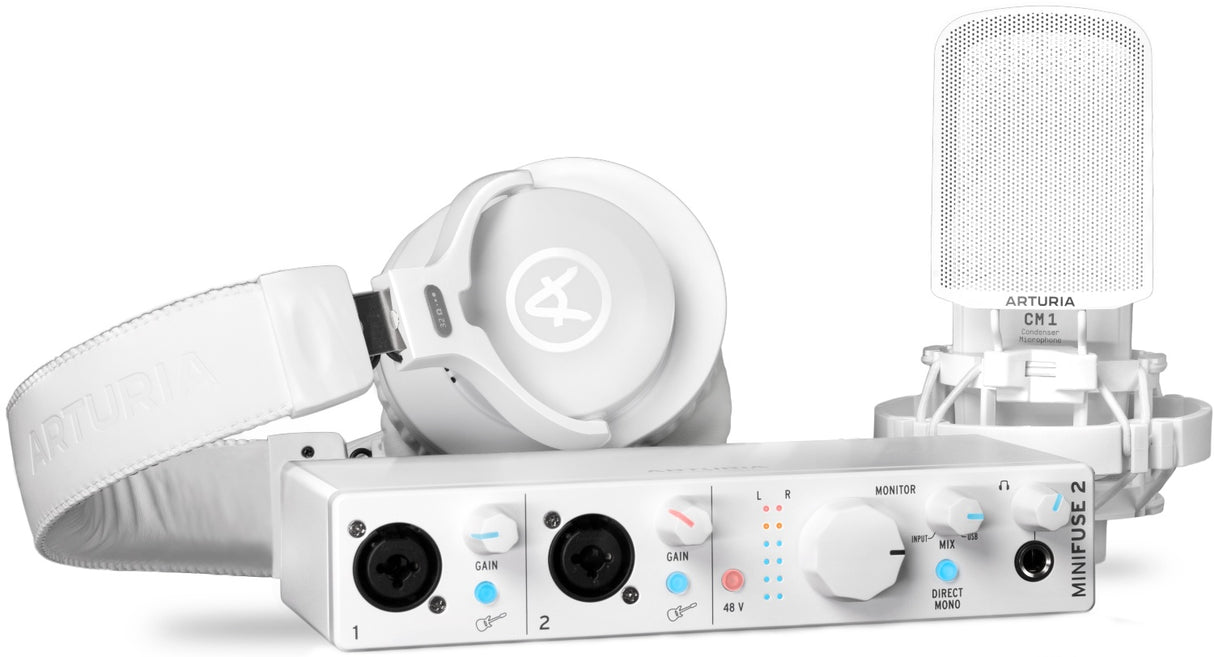 Arturia Minifuse Recording Pack (Hvid)