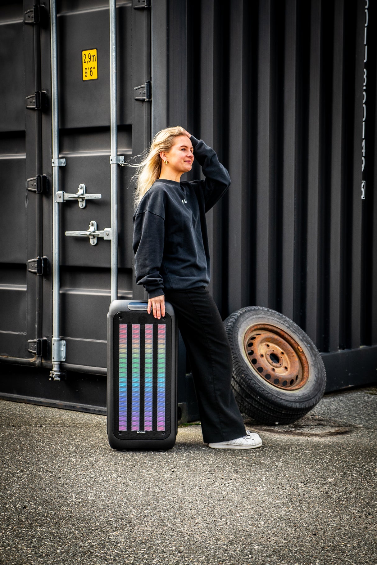 BOOMZ Club Party Lautsprecher mit Licht