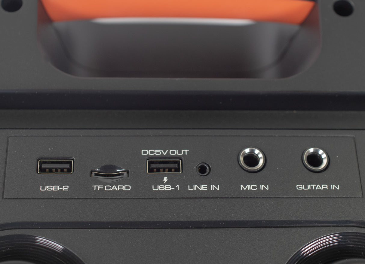 BOOMZ Acht Party Lautsprecher mit Licht