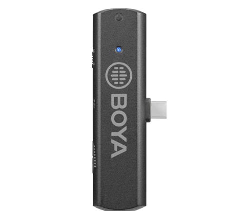 Boya kabelloses Set mit USB-c-Empfänger und Lavalier-Sender WM4
