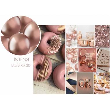 Ballons 10 Stk. (Intens Roségold, 33cm)