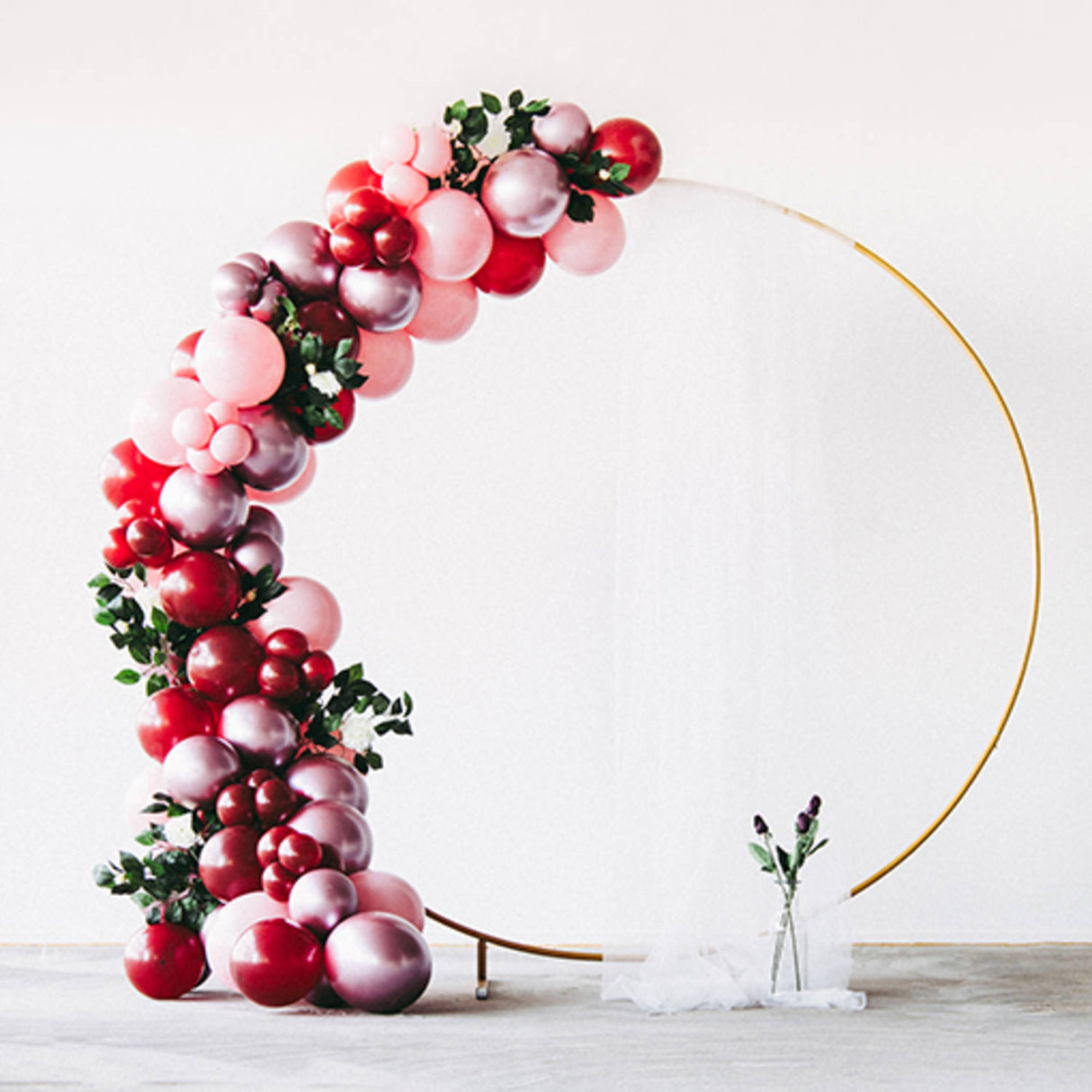 Balloons Powder Pink Mat. (33cm - 50 pcs)