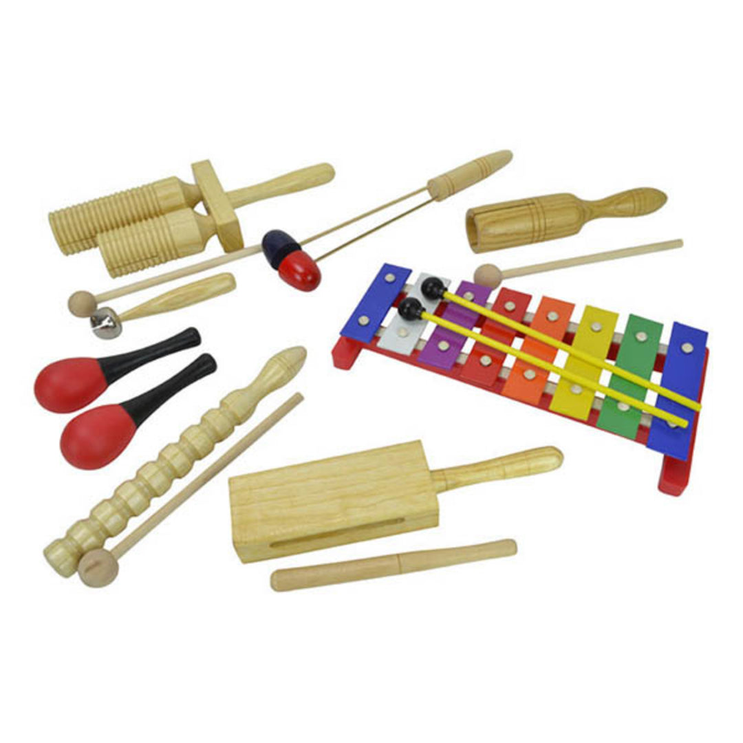 Kinder Perkussionset mit 8 Teilen