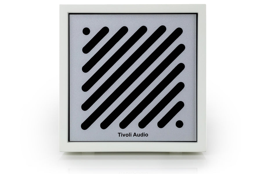 Tivoli Audio Boutigue Bluetooth-Lautsprecher, Weiß/Silber
