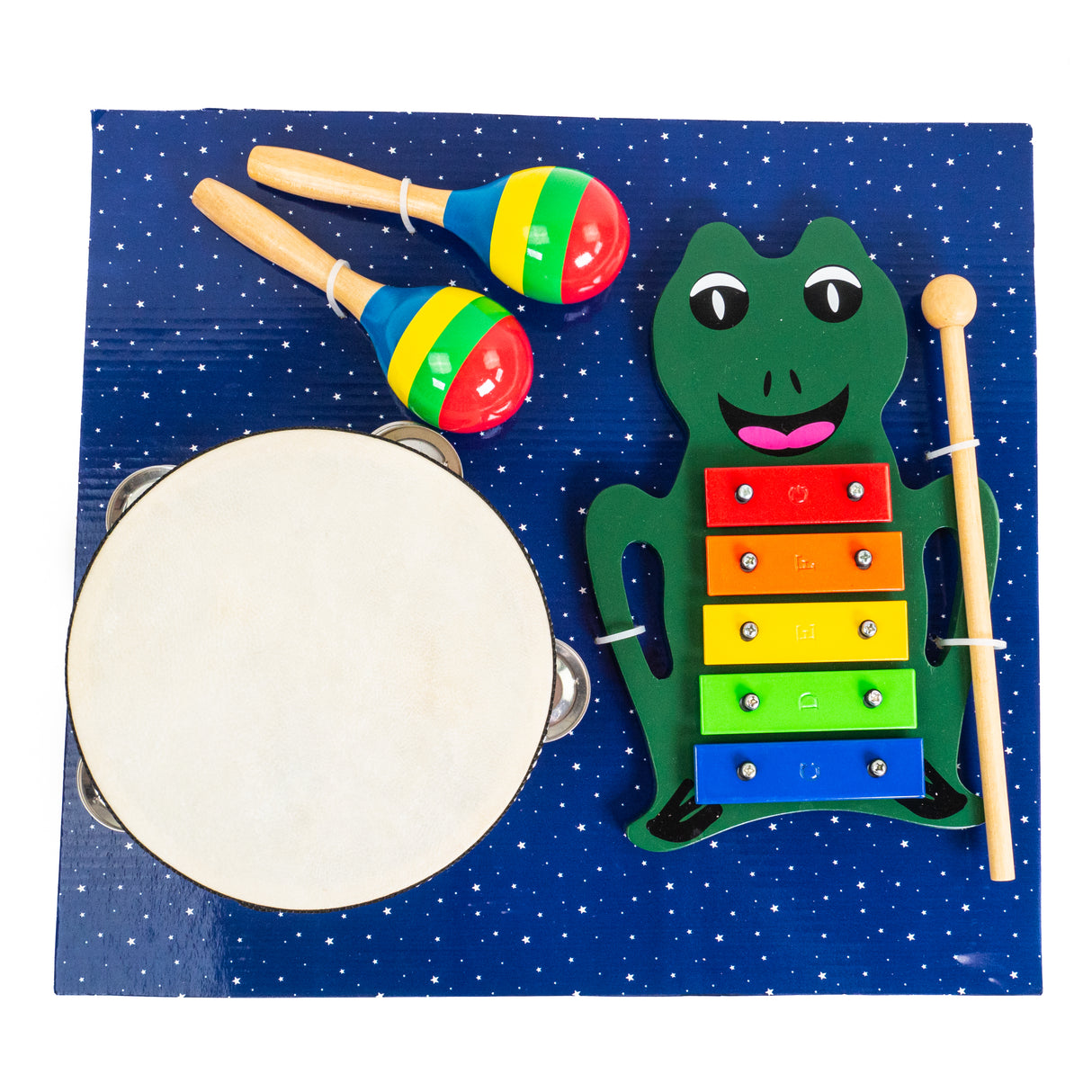 Kinder-Percussion-Geschenkbox mit Klangspielen