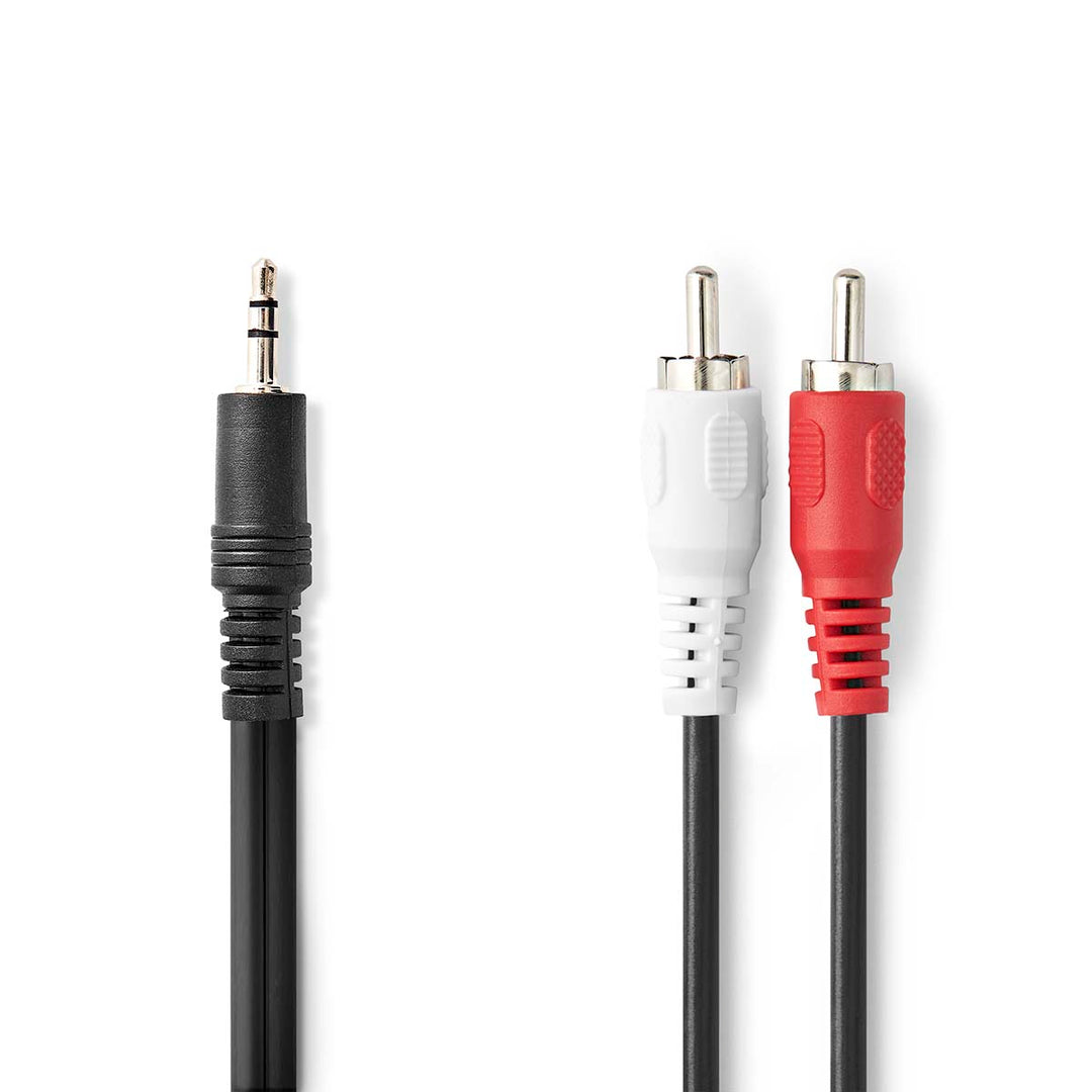 Adapterkabel Miniklinke zu RCA Phono (2m)