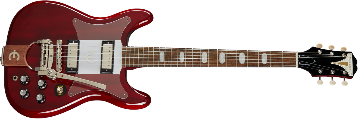 Epiphone Crestwood Custom Tremotone E-Gitarre (Cherry)