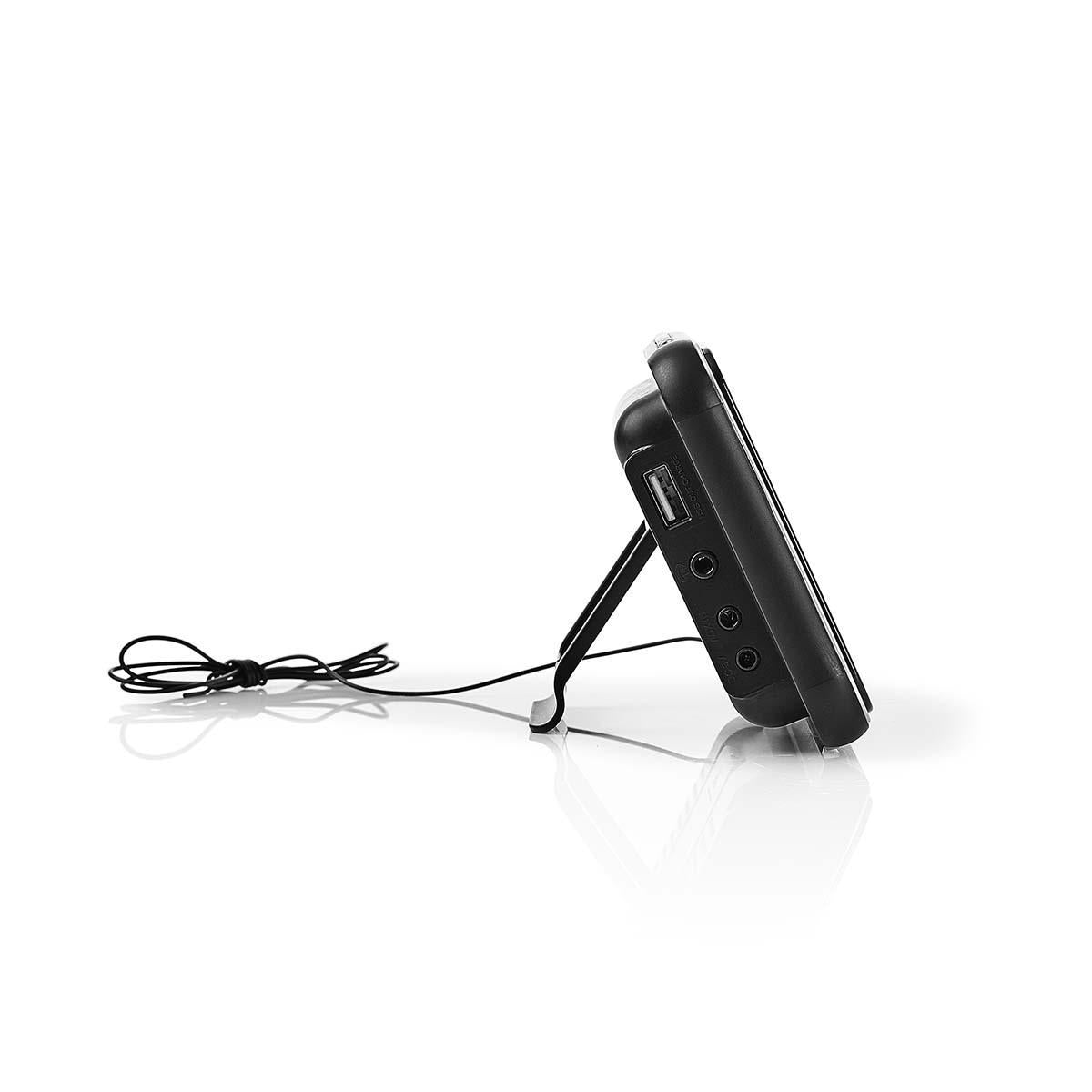 Clock radio with alarm clock