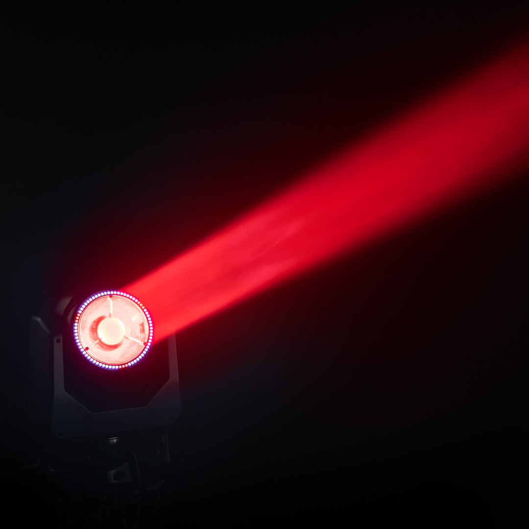 Cameo MOVO BEAM 200 - Beam moving head mit endloser Rotation und LED-Ring