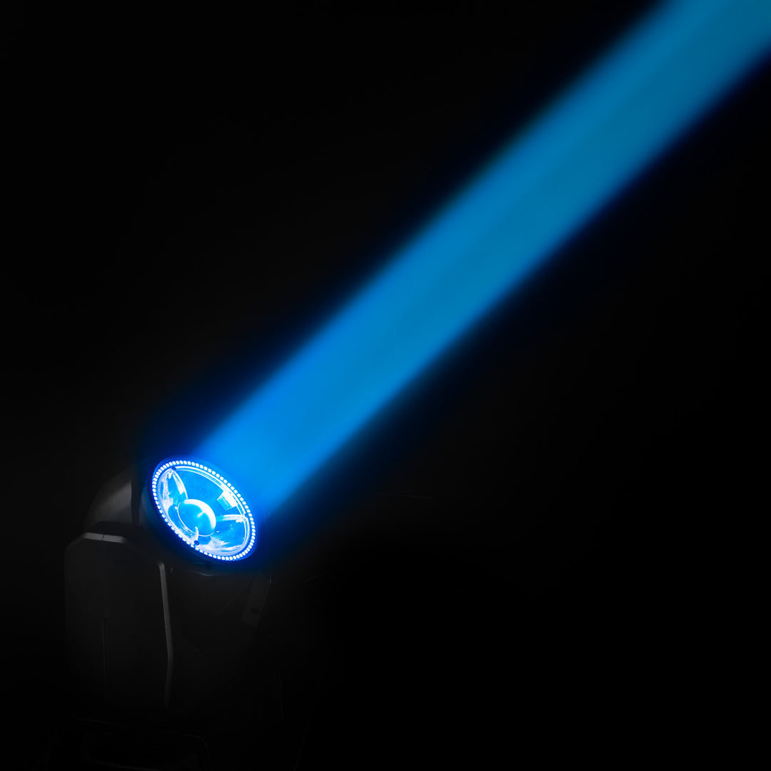 Cameo MOVO BEAM 200 - Beam moving head mit endloser Rotation und LED-Ring