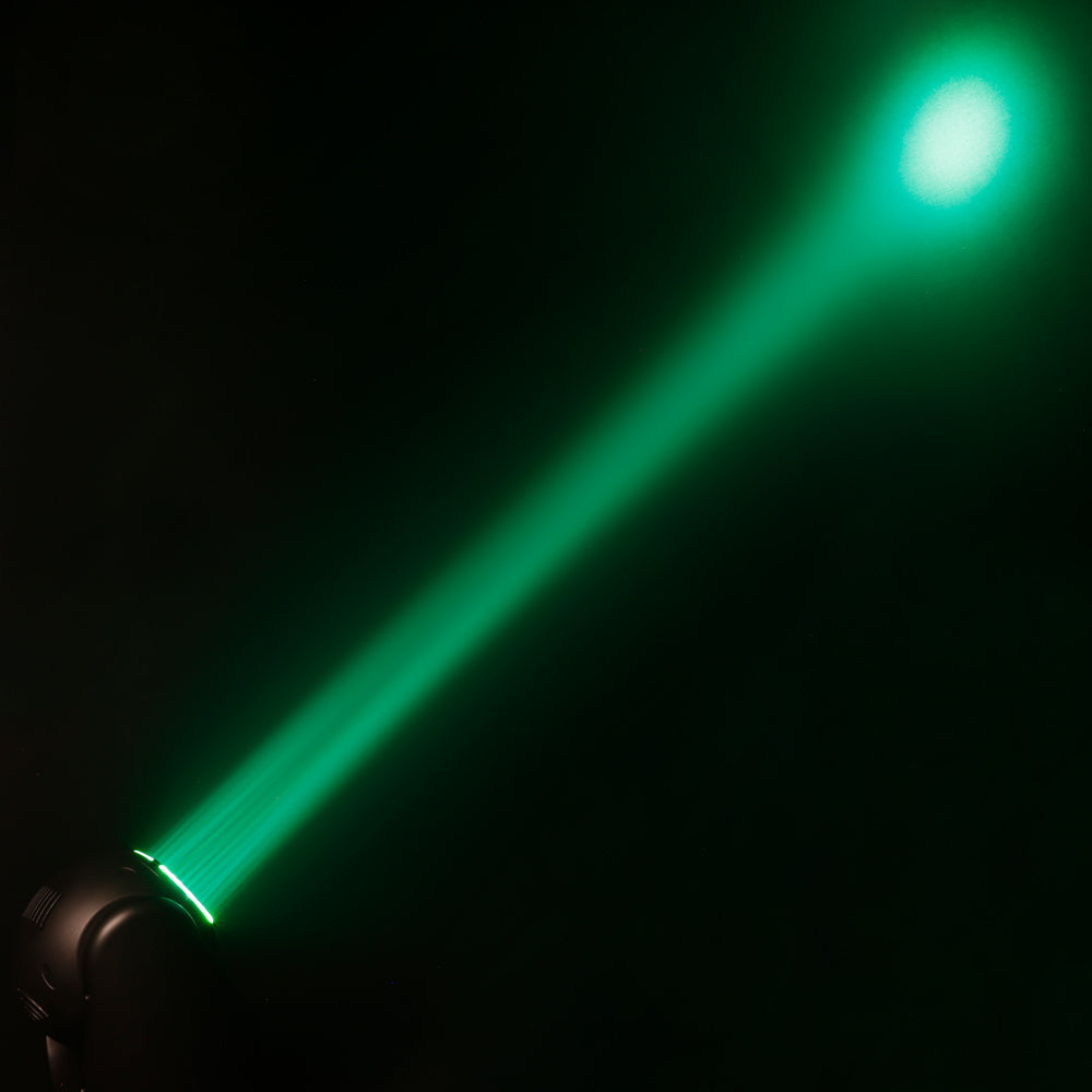 Cameo MOVO BEAM Z100 - Beam-moving head mit unbegrenzter Rotation, LED-Ring und Zoom