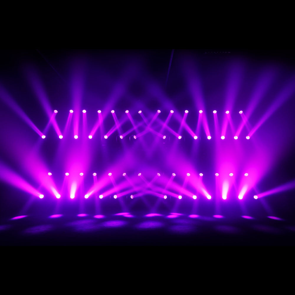 Cameo MOVO BEAM Z100 - Beam-moving head mit unbegrenzter Rotation, LED-Ring und Zoom