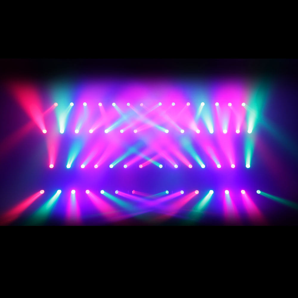 Cameo MOVO BEAM Z100 - Beam-moving head mit unbegrenzter Rotation, LED-Ring und Zoom