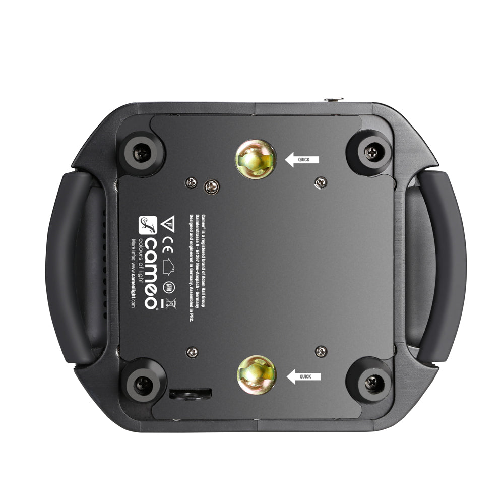 Cameo MOVO BEAM Z100 - Beam-moving head mit unbegrenzter Rotation, LED-Ring und Zoom