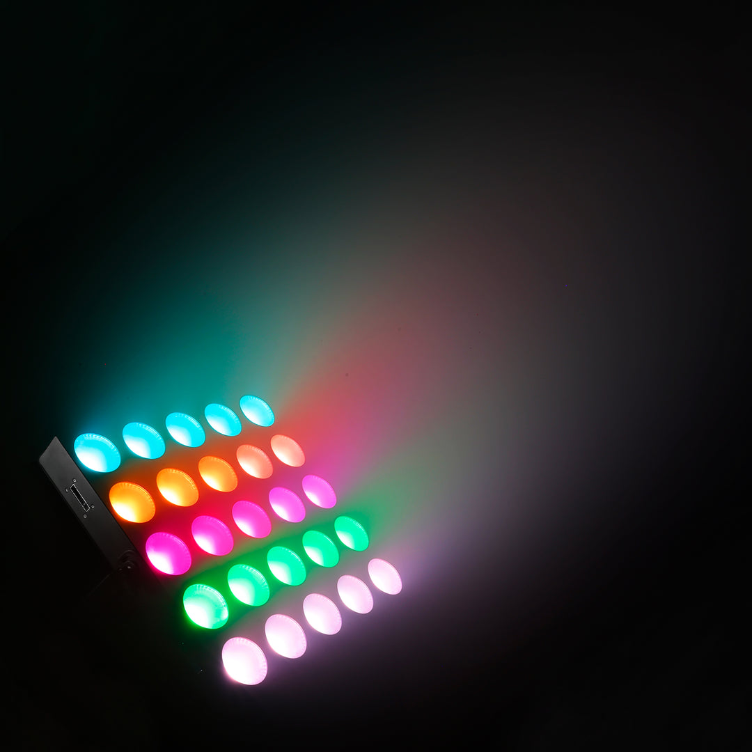 Cameo MATRIX PANEL 10 W RGB - 5 x 5 RGB LED-Matrixpanel mit individueller Pixelsteuerung