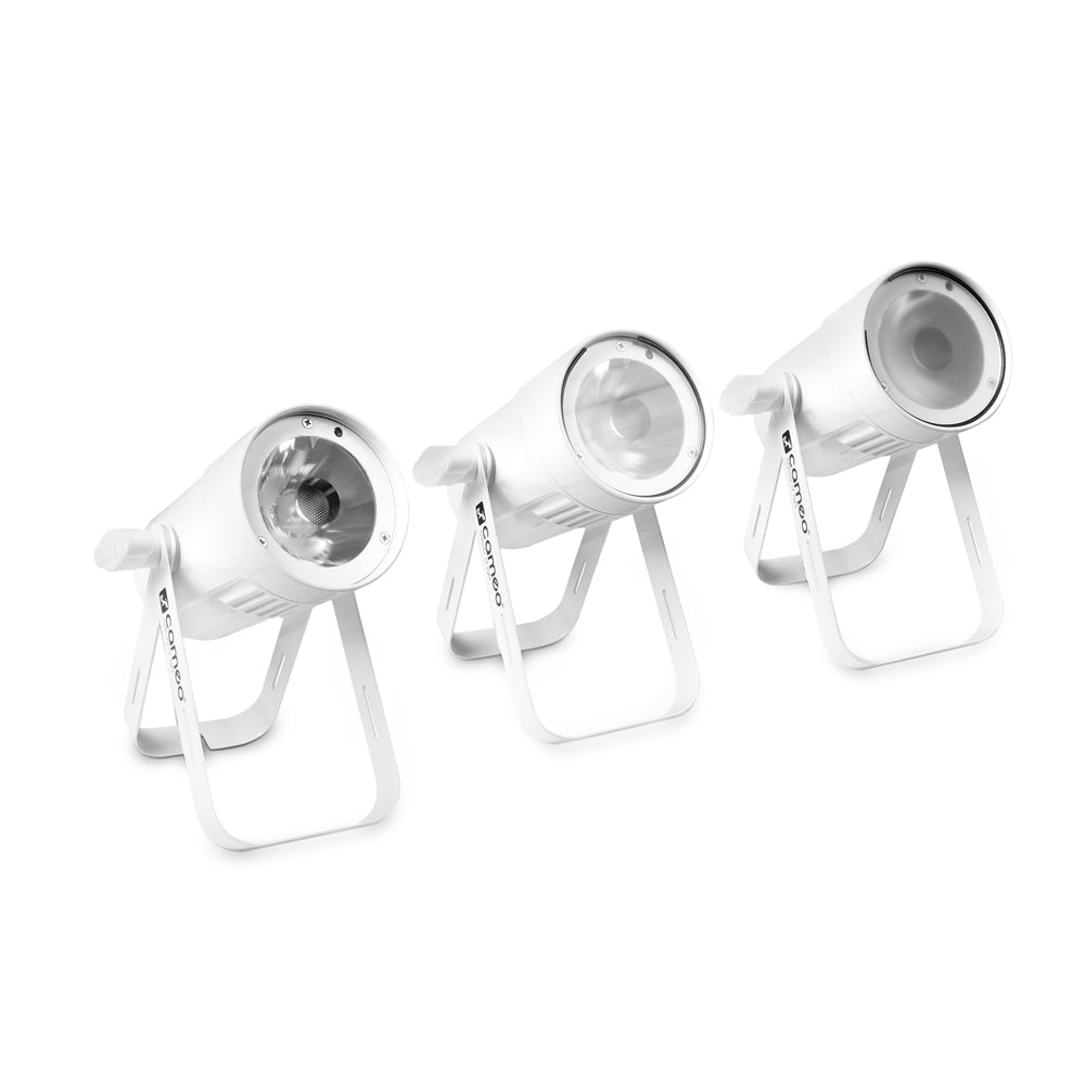 Cameo Q-SPOT 15 RGBW WH - Kompaktes spotlicht mit 15W RGBW LED in weißem Gehäuse