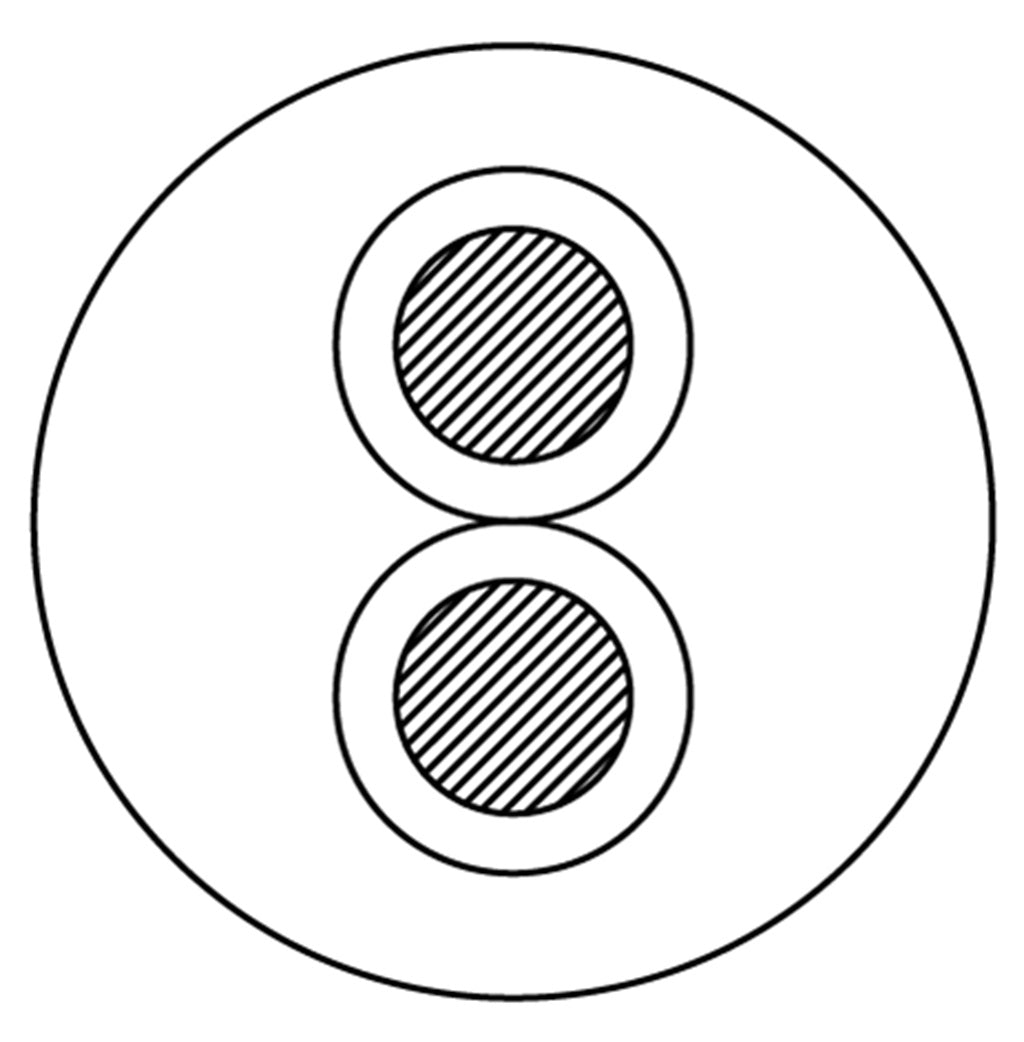ProCab højttalerkabel EN50399 2 x 4 mm² 100 meter (CLS240-B2CA-1)
