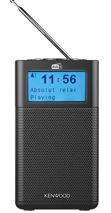 Kenwood CR-M10DAB-B FM,DAB+, Bluetooth Radio (Schwarz)