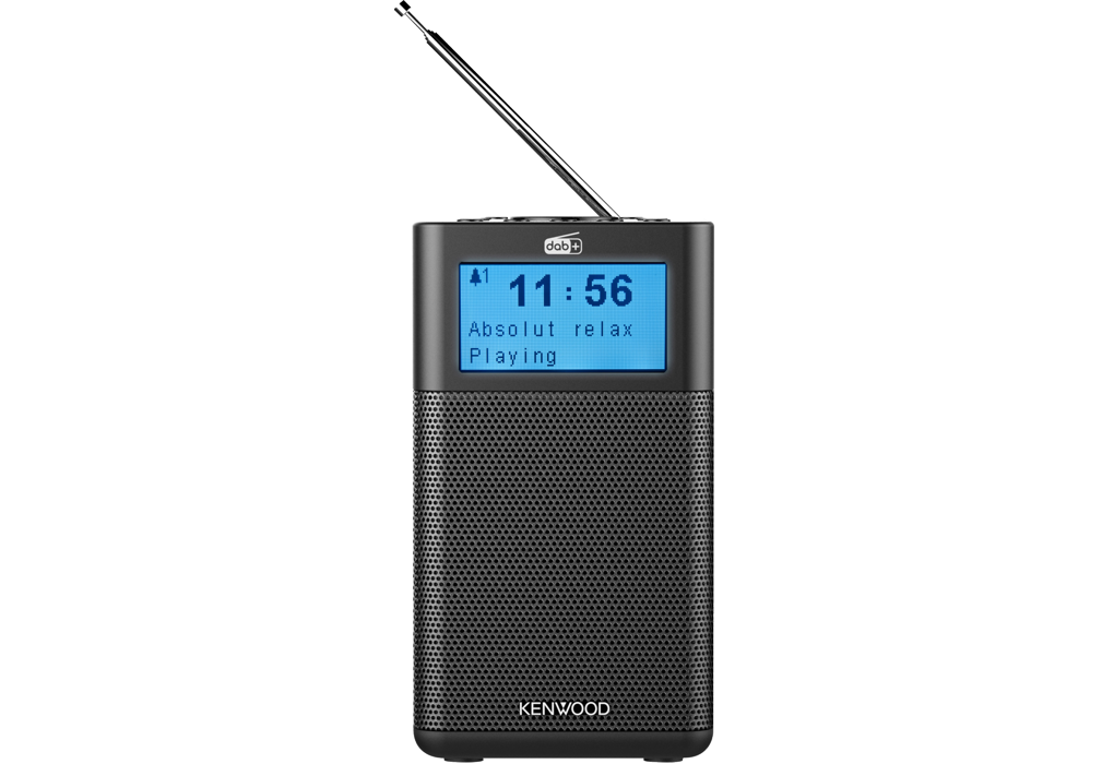 Kenwood CR-M10DAB-B FM,DAB+, Bluetooth Radio (Schwarz)