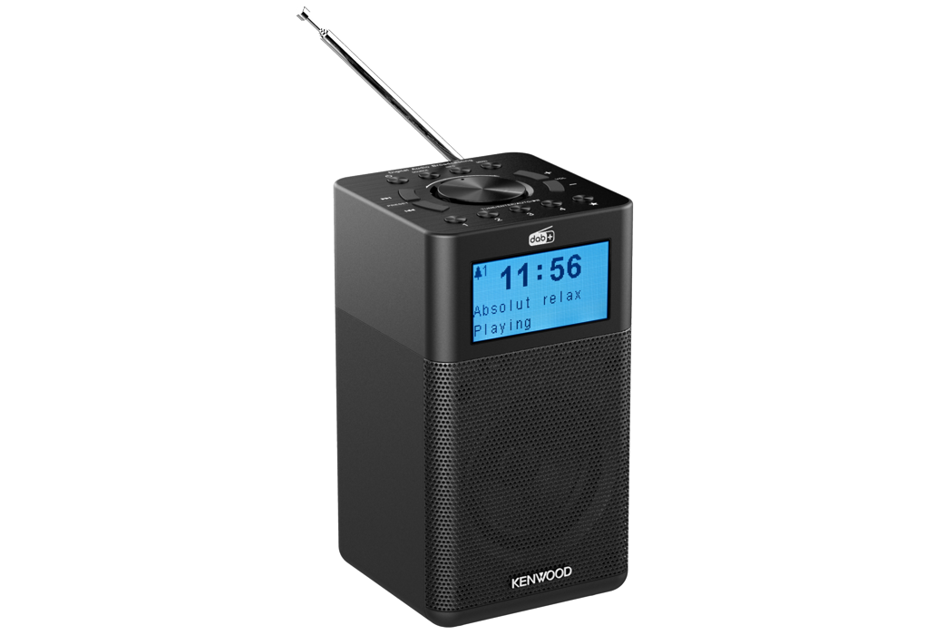 Kenwood CR-M10DAB-B FM,DAB+, Bluetooth Radio (Schwarz)