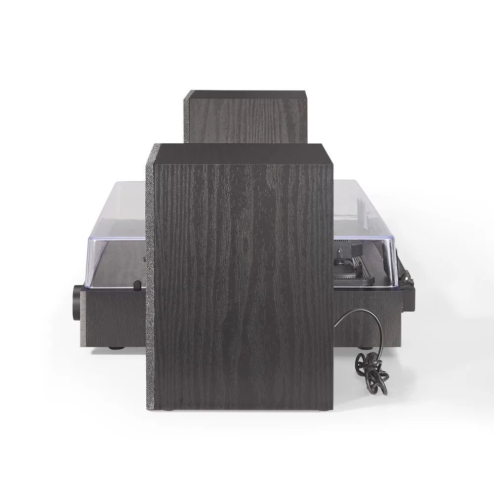 Crosley Zane Plattenspieler mit Lautsprechern, Schwarz